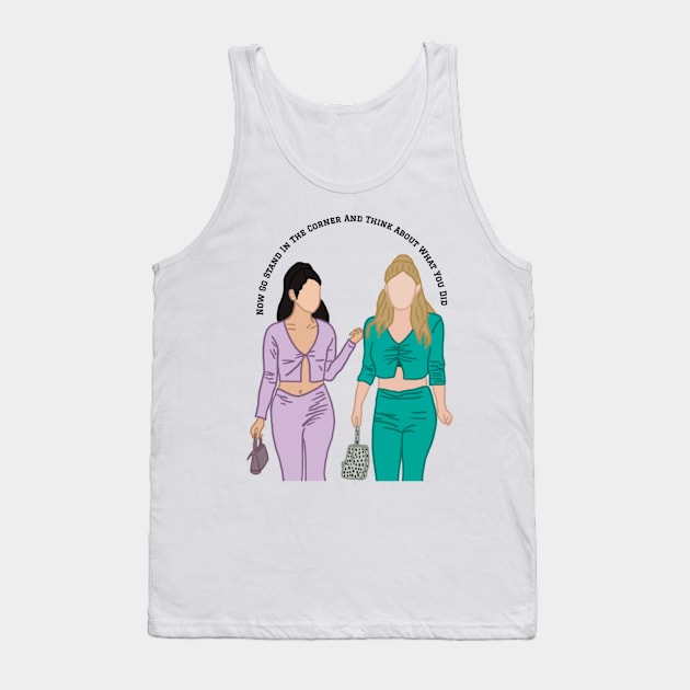 Maddy and Cassie (Taylor's Version) Tank Top by Sofieq